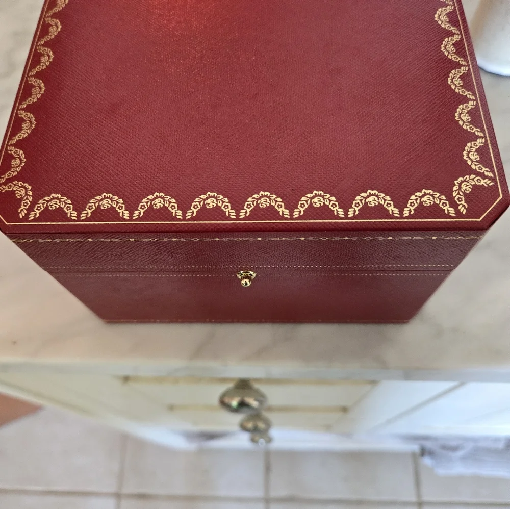 New Panthère de Cartier Stainless Steel Ladies Watch & Watch/Jewelry Box NWOT - Picture 8 of 10